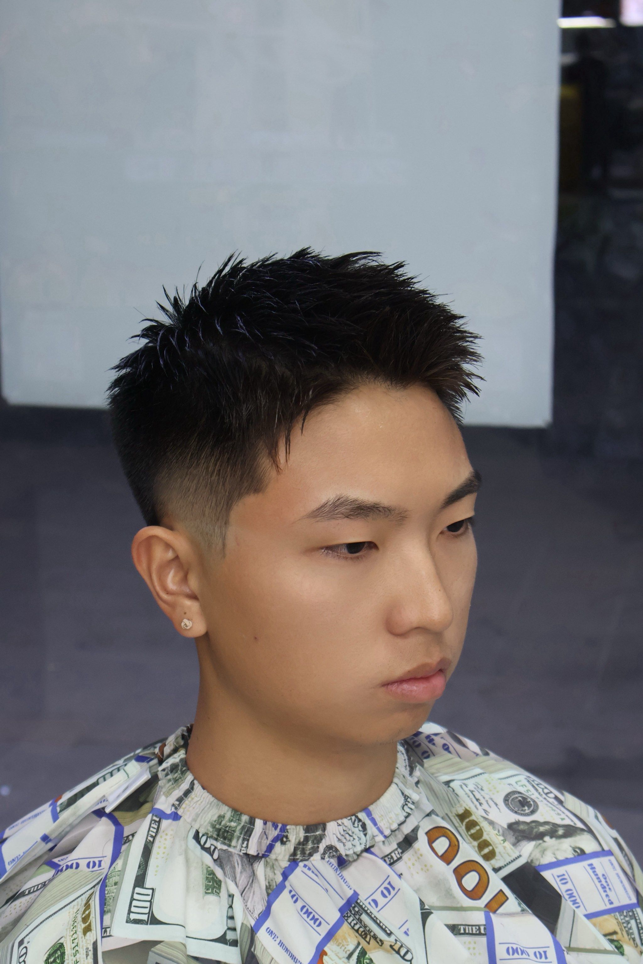 男生短发粗硬发质绝对不会错的发型!