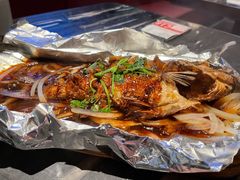 酱烤活鲈鱼-新白鹿餐厅(虹桥南丰城店)