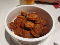 椒椒做的香肠-渝是乎酸菜鱼·川渝小炒(新世界百货望京店)