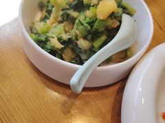 土豆泥小白菜-山丹丹西北菜(金贸大厦店)