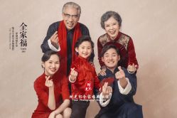 -时光纪亲子全家福照相馆(静安店母女写真父母纪念照)