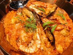 西班牙海鲜烩饭-鼎鼎西餐厅