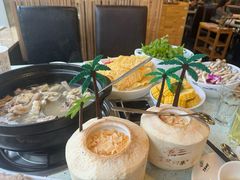 -烹然四季椰子鸡火锅(团结湖总店)