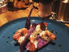 热前菜煎虾-AZUL by FUEL蓝色·法式酒馆(琶醍店)