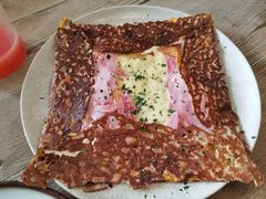 巴黎火腿鸡蛋芝士蘑菇可丽饼-RAC BAR(安福路店)