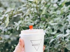 橘皮肉桂燕麦拿铁-Manner Coffee(凌空SOHO店)