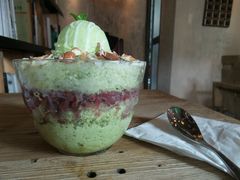 绿茶红豆沙冰-MAAN COFFEE(金桥店)