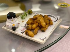 香煎马鲛鱼粒-银都上海菜馆(粤海东路店)