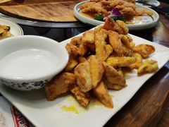 拔丝地瓜-东北哈尔滨酱骨头馆房掌柜铁锅炖