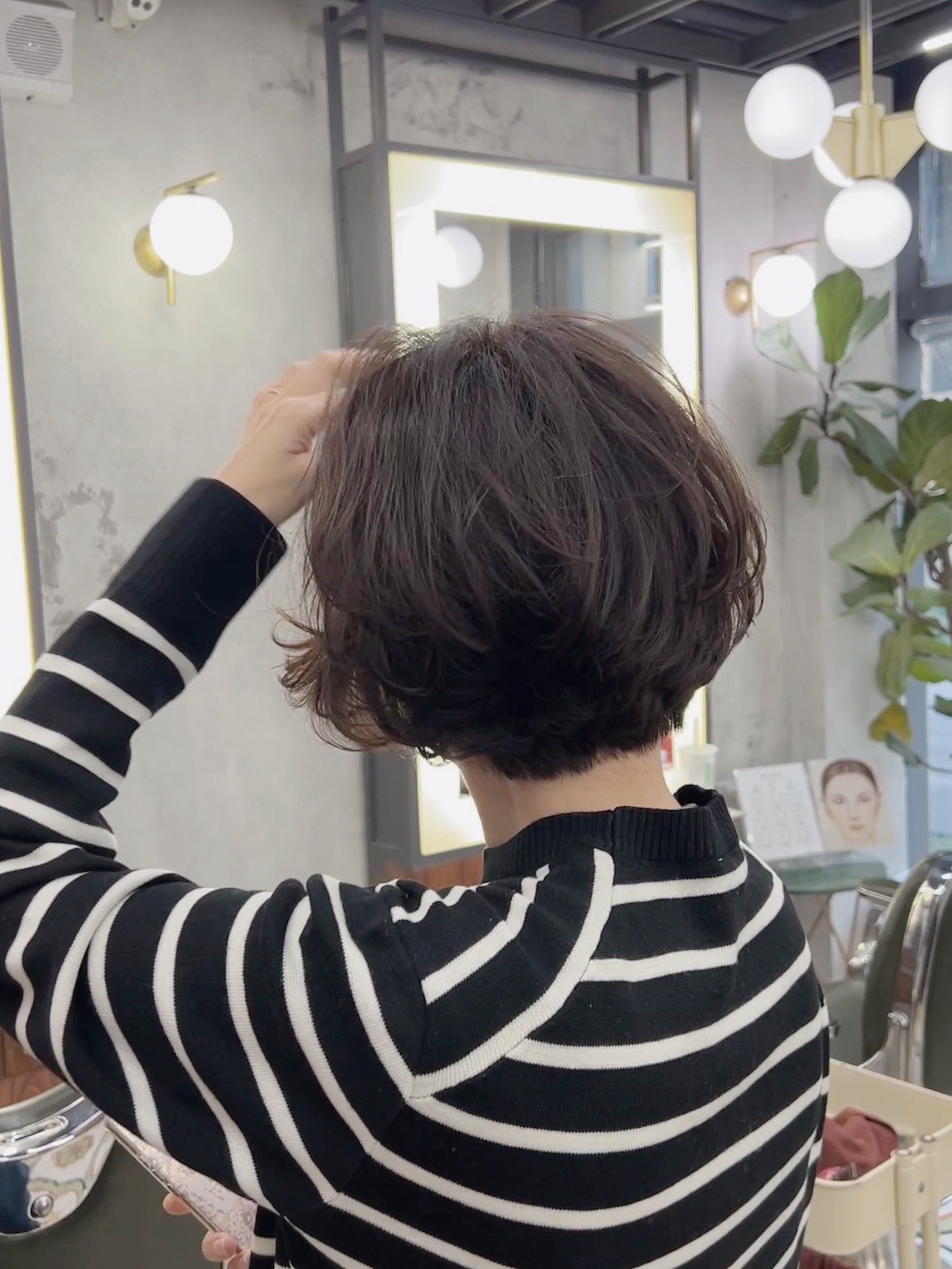 蓬松易打理短发