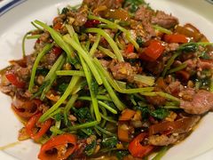 小炒黄牛肉-湘里乡亲甲王二老店