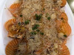 蒜蓉粉丝蒸扇贝-皓景海鲜·地标美食(双月湾店)