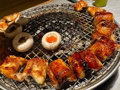 活烤鳗鱼-草家酱蟹炭火烤肉店(珲春南路一店)
