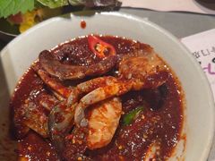 -草家酱蟹炭火烤肉店(珲春南路一店)