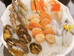 海鲜拼盘-油花·和牛寿喜烧·放题自助(市南银座店)