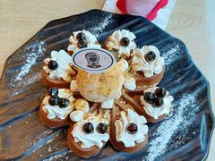 珍珠奶茶鬆餅-Dazzling Cafe 蜜糖吐司专卖店