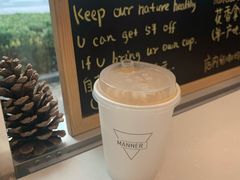 燕麦拿铁-Manner Coffee(大宁国际商业广场店)