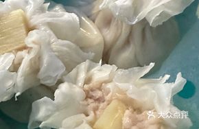 Fresh Pork and Bamboo Shoot Steamed Dumplings