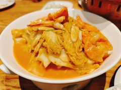 大虾烧白菜-壹零捌道·北京烤鸭(车公庄店)