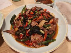 血皮菜炒猪肝-冯记豆花店(健翔桥店)