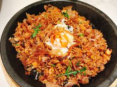 铁板温泉蛋黑松露牛肉粒炒饭-周沫西餐厅(北京路广百百货店)