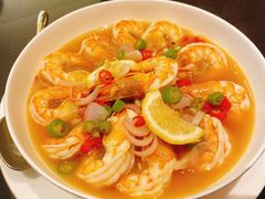 柠檬酸辣烹活虾-甄御•海鲜新青岛菜(麦岛店)