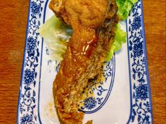 爆鱼-孙盛兴奥灶面馆·蟹黄面·三虾面(山塘街总店)