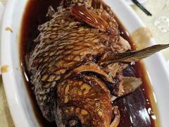 罾蹦鲤鱼-奥华餐厅·老张记(台基厂店)