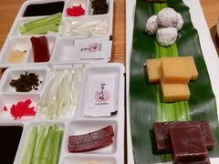 北京小吃拼盘-四季民福烤鸭店(前门廊房二条店)
