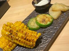 烤有机蔬菜拼盘-隐泉京望日式料理(太和广场店)