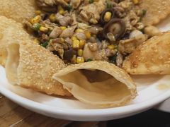 -东来菜馆•手抓海鲜家常菜•海鲜锅贴(鸽子窝店)