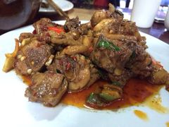 木瓜炒鸡-苍洱春饭店