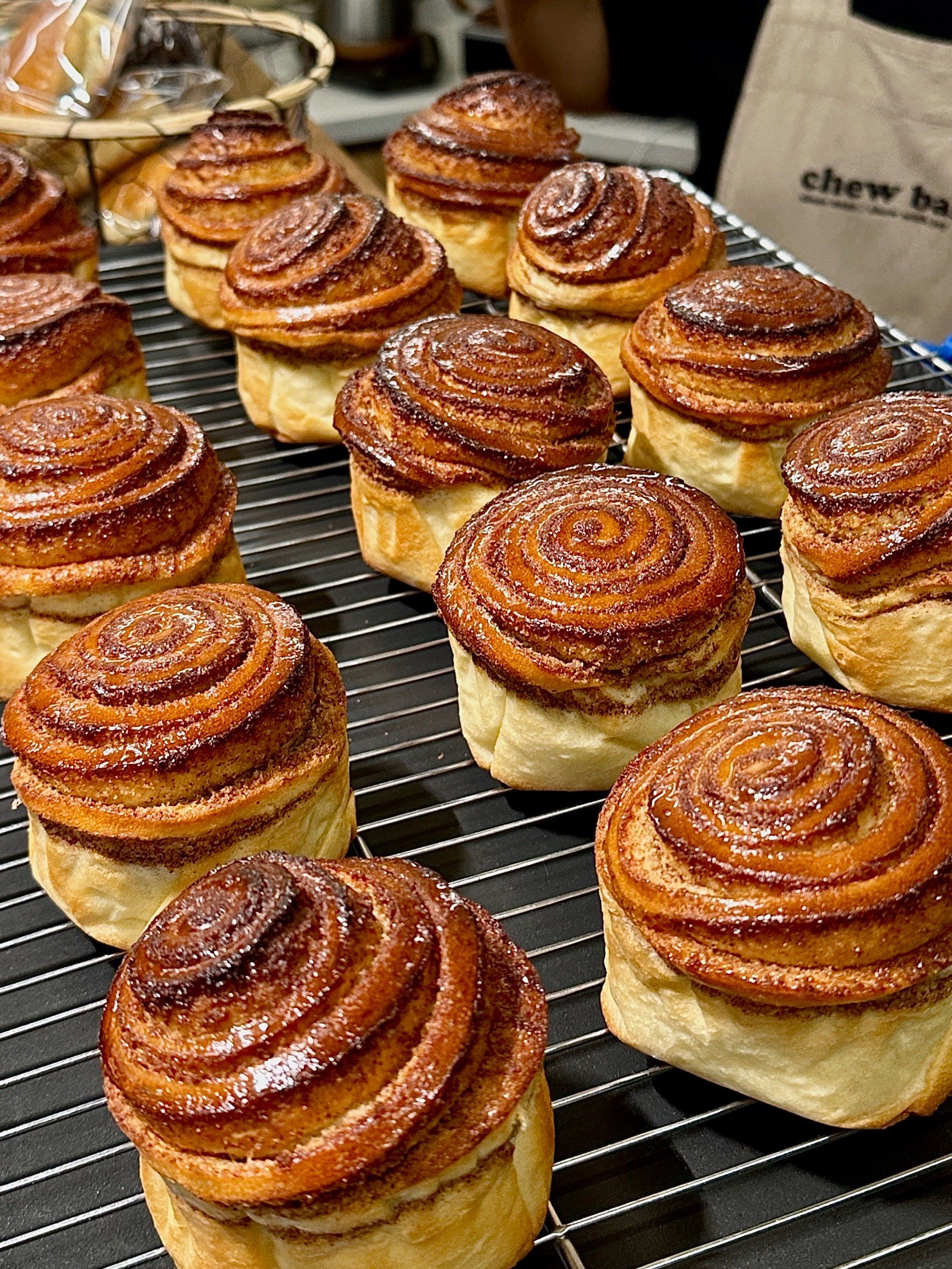 我愿称之为西安最好吃的肉桂面包,没有之一!