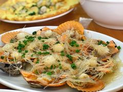 蒜蓉粉丝蒸扇贝-明记海鲜大排档(巽寮湾店)