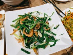香葱炒河虾-左邻右舍褡裢火烧(石榴园店)
