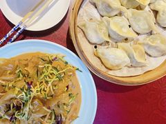 东北小米拌拉皮-老边饺子馆(中街店)