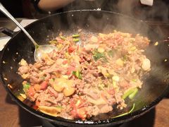 小炒黄牛肉-小隐人家(乐松店)