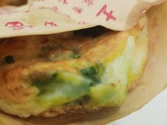 韭菜鸡蛋饼-星神早餐店
