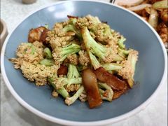 小炒有机菜花-芝麻花餐厅(祁家豁子店)