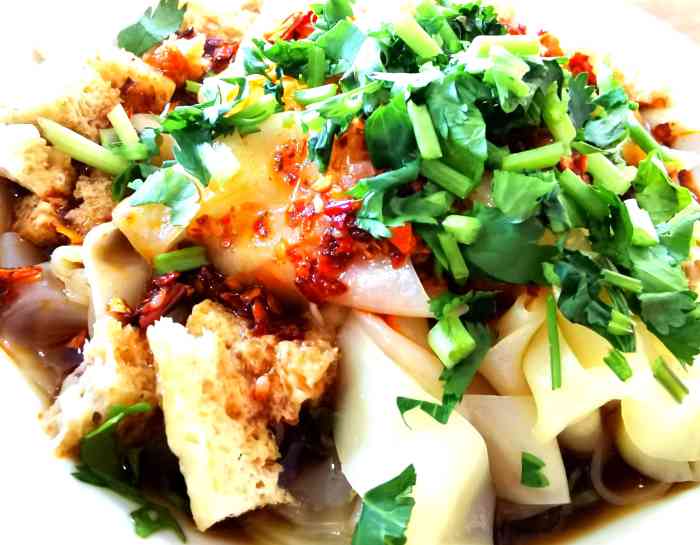 赵二女凉粉-"应县到处都是凉粉,佛宫寺门口的赵二女凉粉.