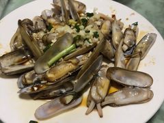 葱油蛏子-海月湾海景餐厅( 嵊泗本地老字号店)