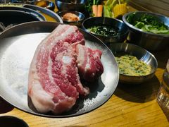 刀鞘五花肉-姜虎东白丁烤肉(恒隆广场店)