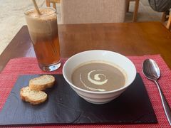 奶油蘑菇汤-飞虎西餐厅