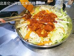 大铁板烤辣鸡-山·烤辣鸡韩国料理(西溪路店)