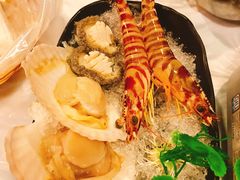 -鲜入围煮花胶鸡海鲜火锅