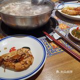 韭菜虾米很香，配点萝卜干，很爽口。重点说鸡肉