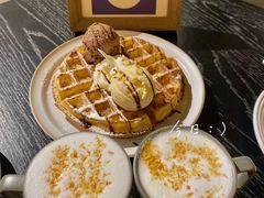 厚椰乳拿铁-白兔糖咖啡(水悦城店)