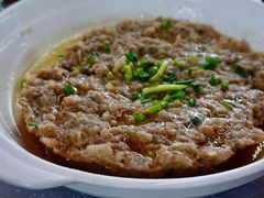 头菜蒸肉饼-海湾海鲜餐厅