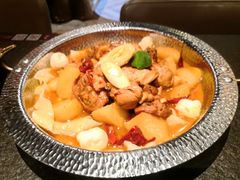 沙湾原始大盘鸡-丝路金桃·新疆菜(徐汇店)