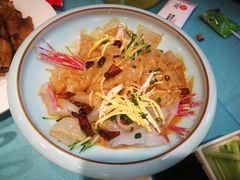 鸡丝大拉皮-万荣烤鸭店·北京菜(天坛店)